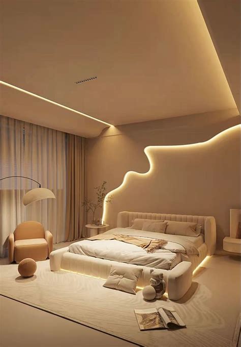 Neon Light Design Led Light Luxury Room Inspo Diy Bedroom Designs For