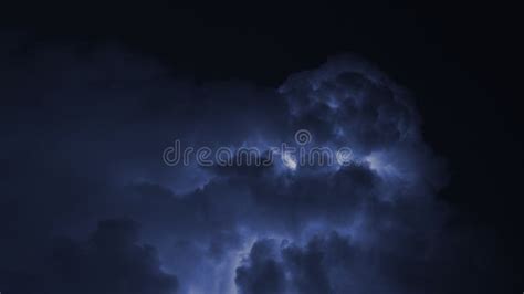 Thunderstorm time lapse stock video. Video of horizontal - 34673563