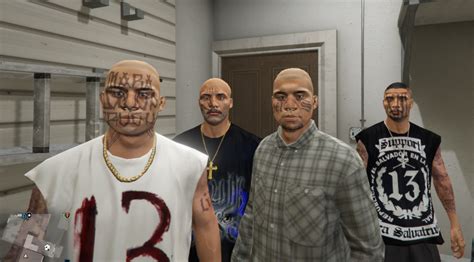 Vagos to MS 13 Gang Conversion - GTA5-Mods.com