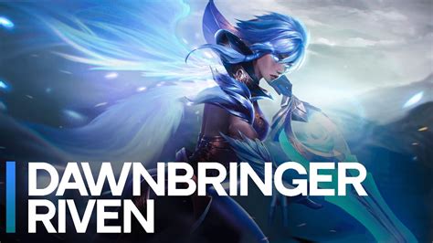 Dawnbringer Riven Animated Splash Art Youtube