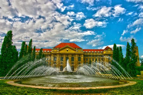 Gambar Arsitektur Langit Bunga Bangunan Istana Pemandangan Kota