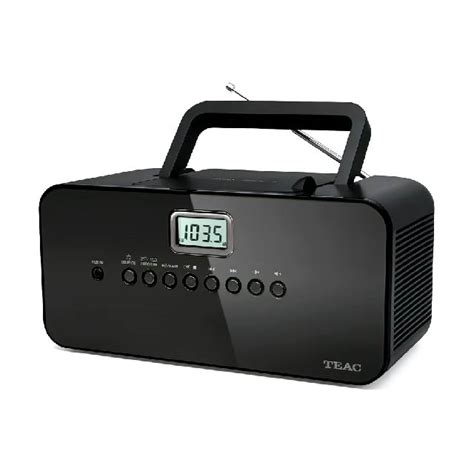 Portable CD Player AM/FM Radio Bluetooth Black PCD260 - INTRACORP SDN BHD