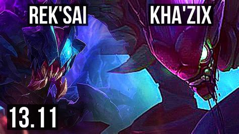 REK SAI Vs KHA JNG 4 0 4 2 4M Mastery 600 Games KR Master 13