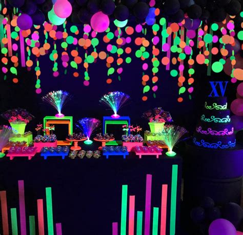 Sweet 16 Neon Party Ideas