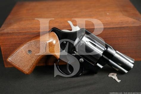 Colt Cobra Nd Issue Shot Spl Revolver Display Case Mfd