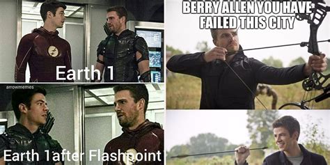 Arrow Vs Flash Memes | CBR