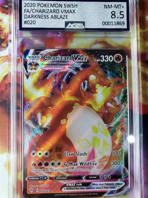 Mavin SWSH Darkness Ablaze Charizard VMAX Full Art 020