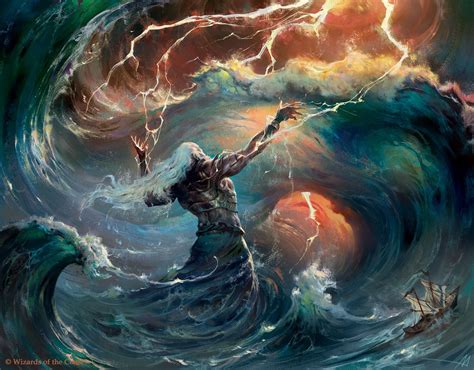 ArtStation - MTG. Storm King's Thunder | Storm kings thunder, Storm king, Storm