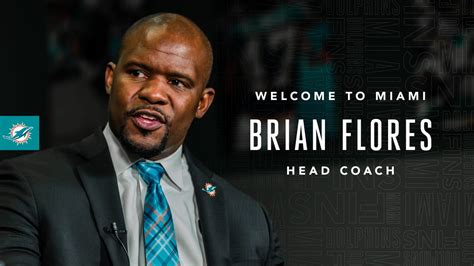 Miami Dolphins Name Brian Flores Head Coach