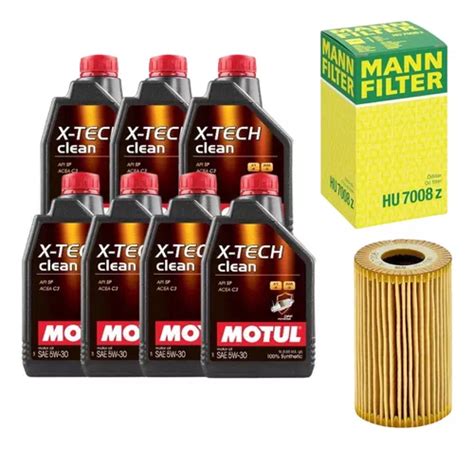 Kit Troca Leo Amarok L Motul X Tech Clean W E Mann