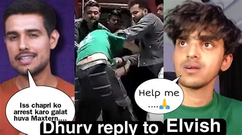 Dhurv Support Maxtern On Controversy With Elvish Yadav Dhruv React On