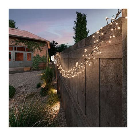 Solar power Christmas lights 1512 LED cluster twinkle 14 m | online sales on HOLYART.com