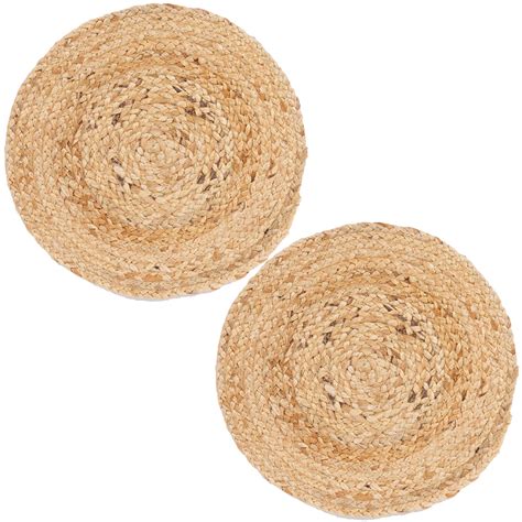 Ure Natural Jute Placemat Set Of 2 Wilko