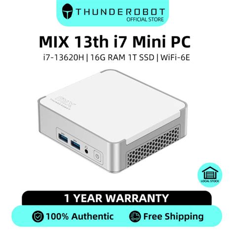 Hot Sale Thunderobot Mini PC MIX Intel 13th Gen i7-13620H 16G RAM 1TB ...