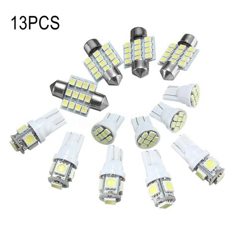 Pcs Super White Car Interior Led Light For Map Dome License Plate