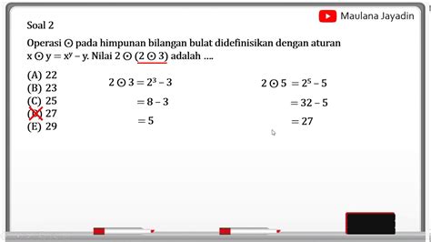 Pembahasan Soal Asli UTBK 2019 TPS Kuantitatif Operasi Dua Bilangan