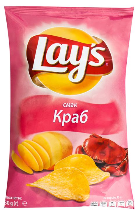 Чіпси Lays зі смаком крабу 30г х36 Lay's(5900259078254): придбати в ...
