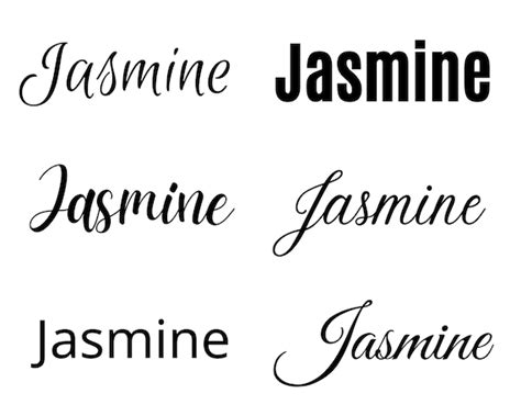 Jasmine Name