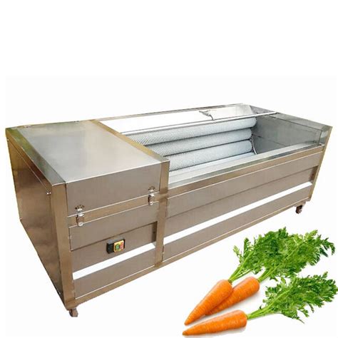 Commercial Automatic Taro Potato Washing And Peeling Machine Carrot