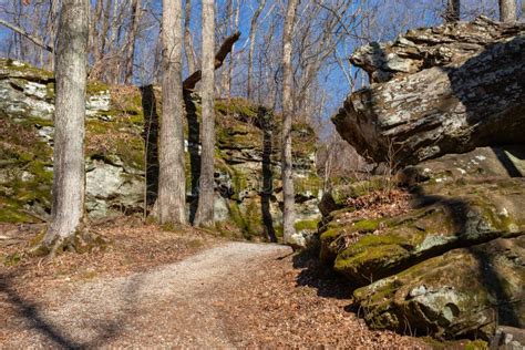 Giant City Nature Trail stock photo. Image of sandstone - 273064112