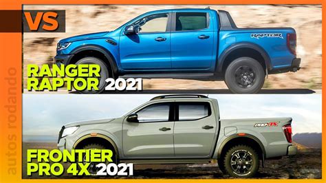 Ford Ranger RAPTOR VS Nissan Frontier PRO4X YouTube