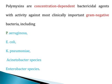 Polyene And Polypeptide Antibiotics PPT