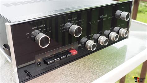 Mcintosh C Preamplifier For Sale Us Audio Mart