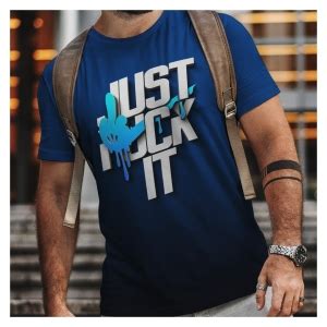 JUST FUCK IT 3D Logo Full Print WHITE RTIA SHOP Sklep Z Koszulkami Bluzami Oraz Akcesoriami