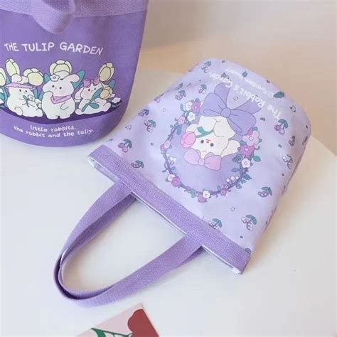 Cosmetic Bag Bunny Handbag Canvas Cartoon Handbags New Travel Wash Bags