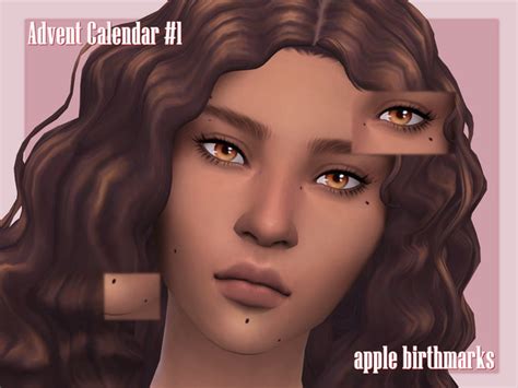 The Sims Resource Advent Calendar Day Apple Birthmarks