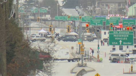 Police, protesters continue to face off at B.C. border crossing with ...