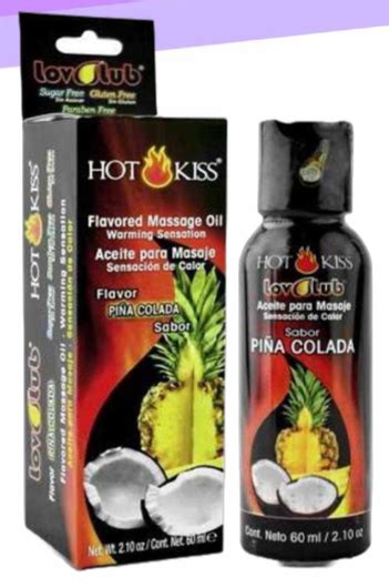 ACEITE PARA MASAJE HOT KISS Priscila