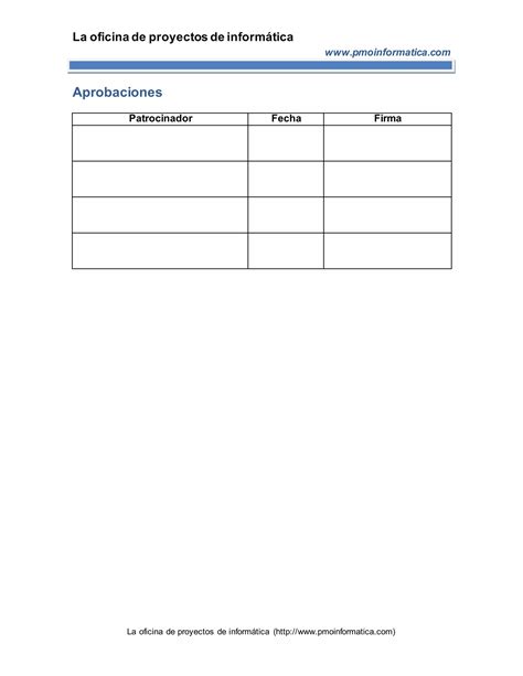 PMOInformatica Plantilla Acta De Proyecto Doc