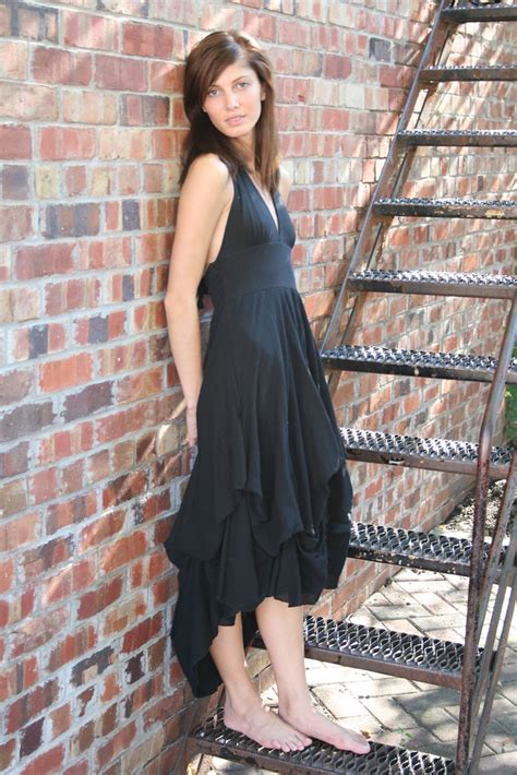 Barefoot Model In Black Dress 7 10 2010 I Orchestrated A Flickr