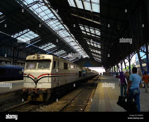 Train station, Alexandria, Egypt Stock Photo - Alamy