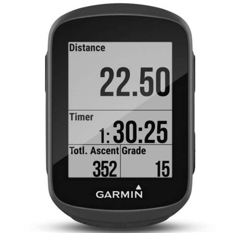 Ciclocomputador Garmin Edge Preto Gps Display De Sensor De