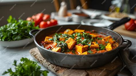 Premium Photo Authentic Saag Paneer Homemade North Indian Dish With