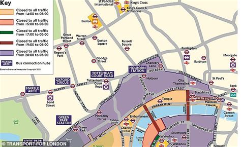 How To Get Around London On New Year S Eve Map Reveals Road Closures