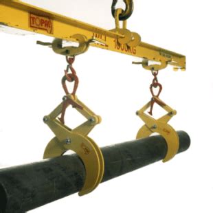 Lifting Clamps Scissor Grip Round Materials Handling