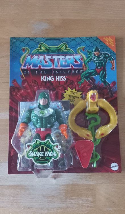 King Hiss Deluxe Masters Of The Universe Origins Neu Kaufen Auf Ricardo