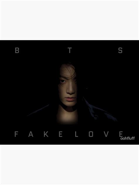 Bts Fake Love Jungkook Shadow Sticker For Sale By Oohfluff