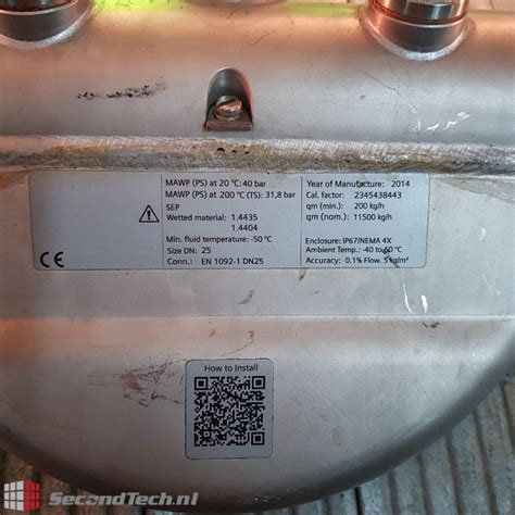 Siemens Sitrans Fc Coriolis Mass Flowmeter Dn