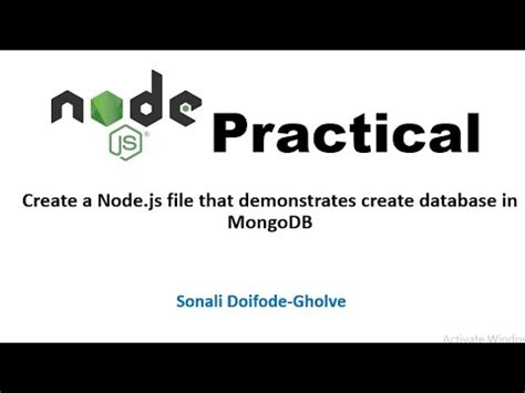 How To Connect Mongodb With Node Js Youtube