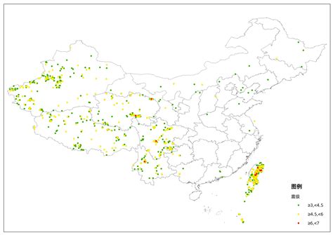 全球滑坡点及滑坡区域数据 免费下载 资源下载 数字地球开放平台