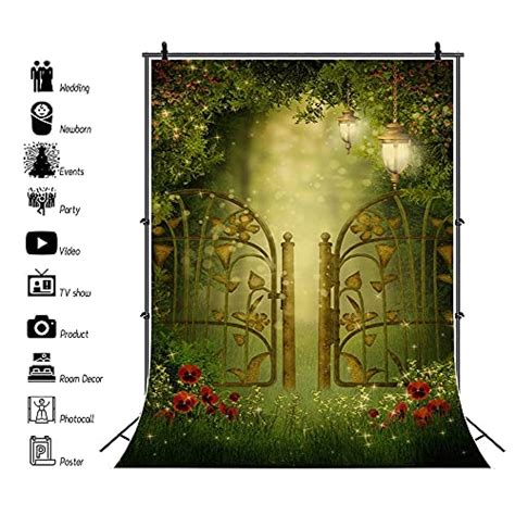 Laeacco Fantasy Forest Backdrop 3x5FT Photography Background Iron