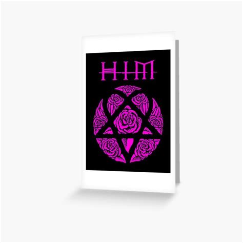 heartagram  band tee  logo pink ville valo  heartgram