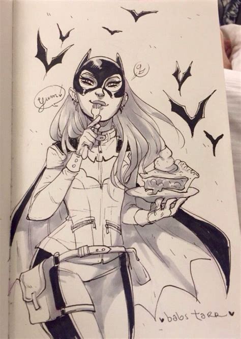 Babs Tarr Batgirl Art Nightwing And Batgirl Comic Book Art Illustration