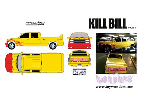 1997 Custom Crew Cab Pussy Wagon Pickup Truck 19015 1 18 Scale