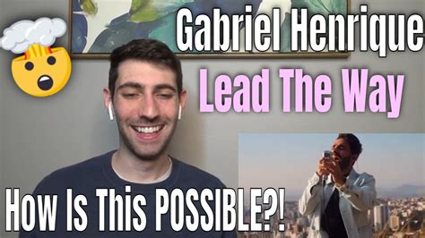 Gabriel Henrique Lead The Way Mariah Carey Cover REACTION YouTube