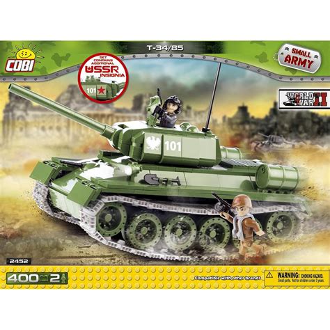 Best Buy COBI Small Army T 34 85 Soviet Tank Building Set Multi